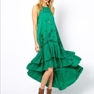 FREE PEOPLE Hi-low Flowing Dress